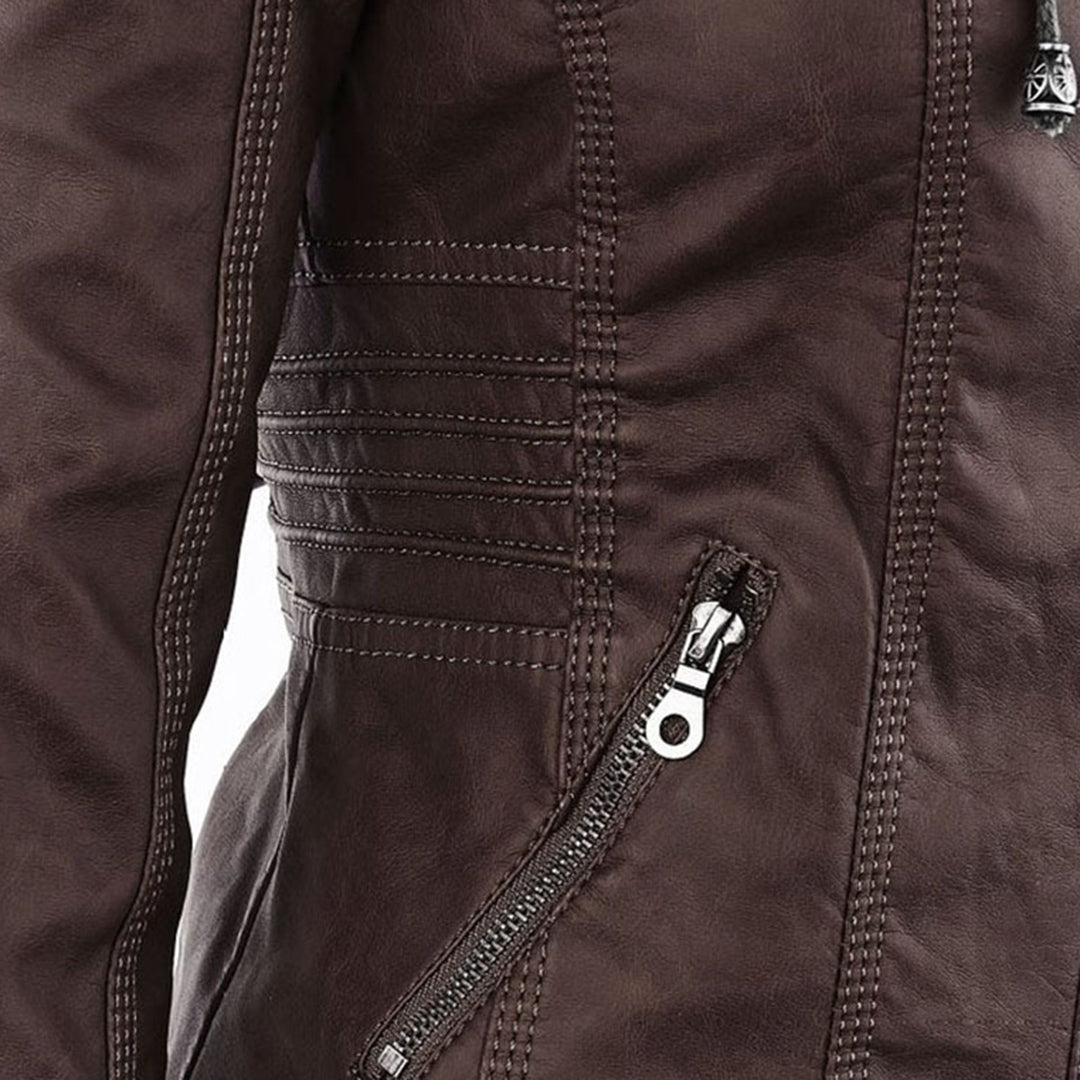 Callista | Kapuzen-Motorradjacke