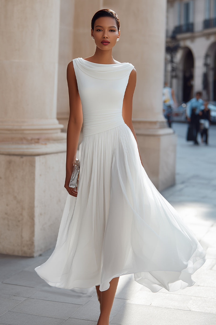 Victoireee | Elegantes Midikleid für feierliche Anlässe
