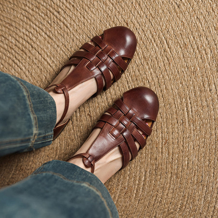 Solene - Ergonomische Ballerinas in Lederoptik