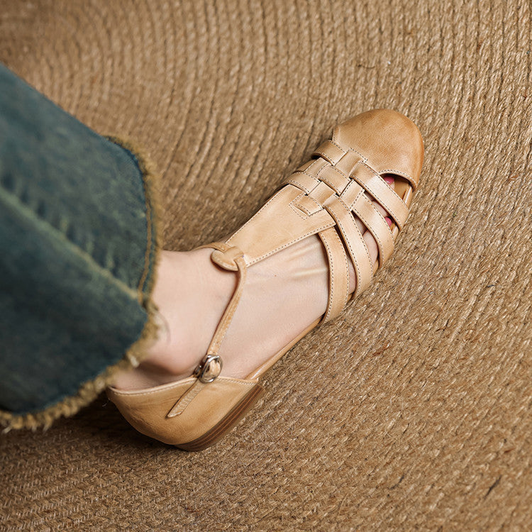 Solene - Ergonomische Ballerinas in Lederoptik