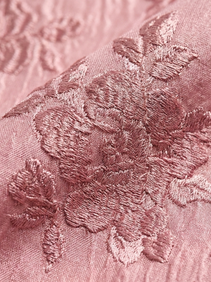 Xanthea | Maxi-Hemdblusenkleid mit kurzen Ärmeln, Gürtel und strukturiertem Blumendruck
