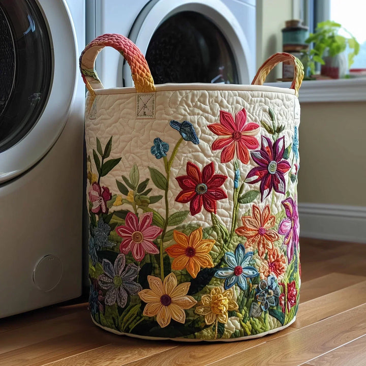 Marta | Handgefertigter Quiltkorb
