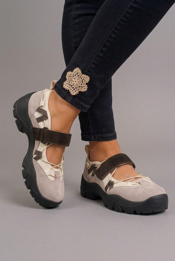 Chiara | Bequeme Schuhe in Wildlederoptik für Spaziergänge