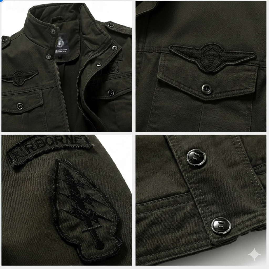Noah | STRUKTURIERTE MILITÄRJACKE