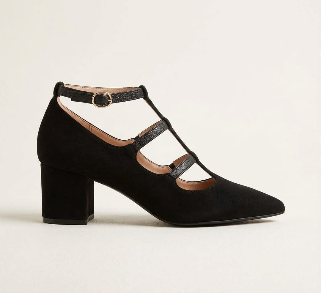 Giulia | Spitzenschuhe mit Riemchen