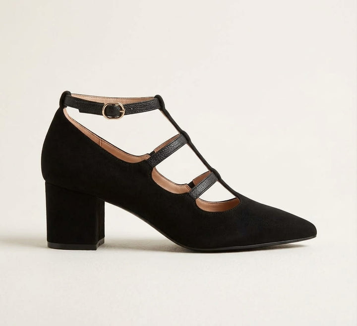 Giulia | Spitzenschuhe mit Riemchen