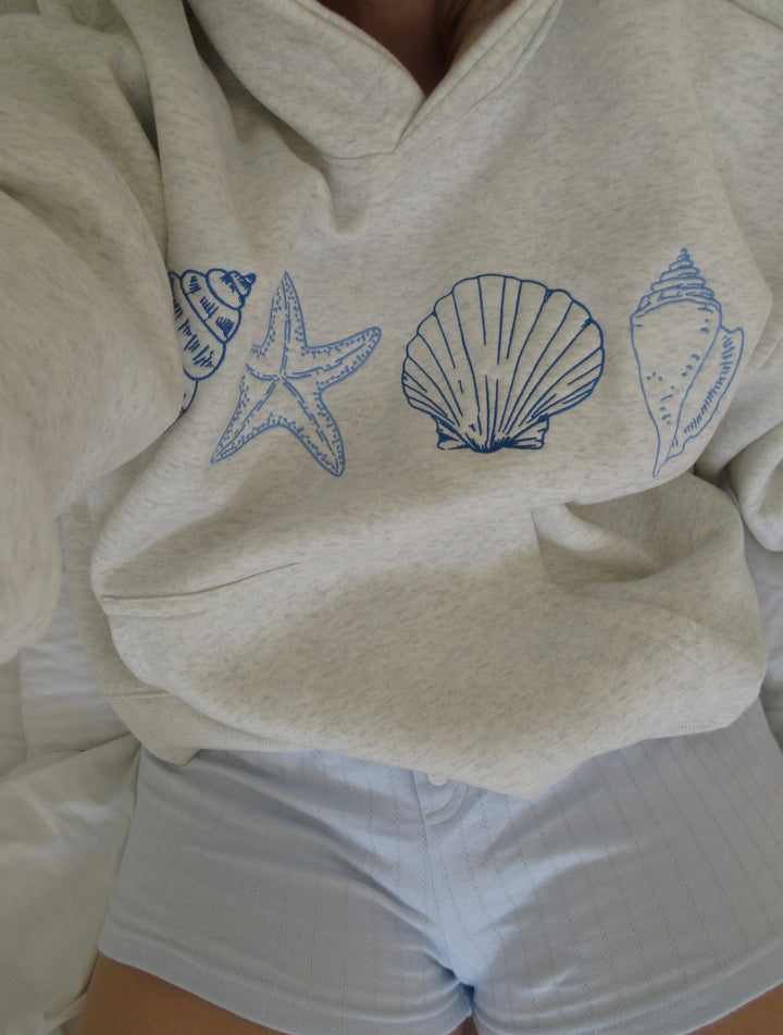 Ocenia | Unisex-Sweatshirt mit Muscheln