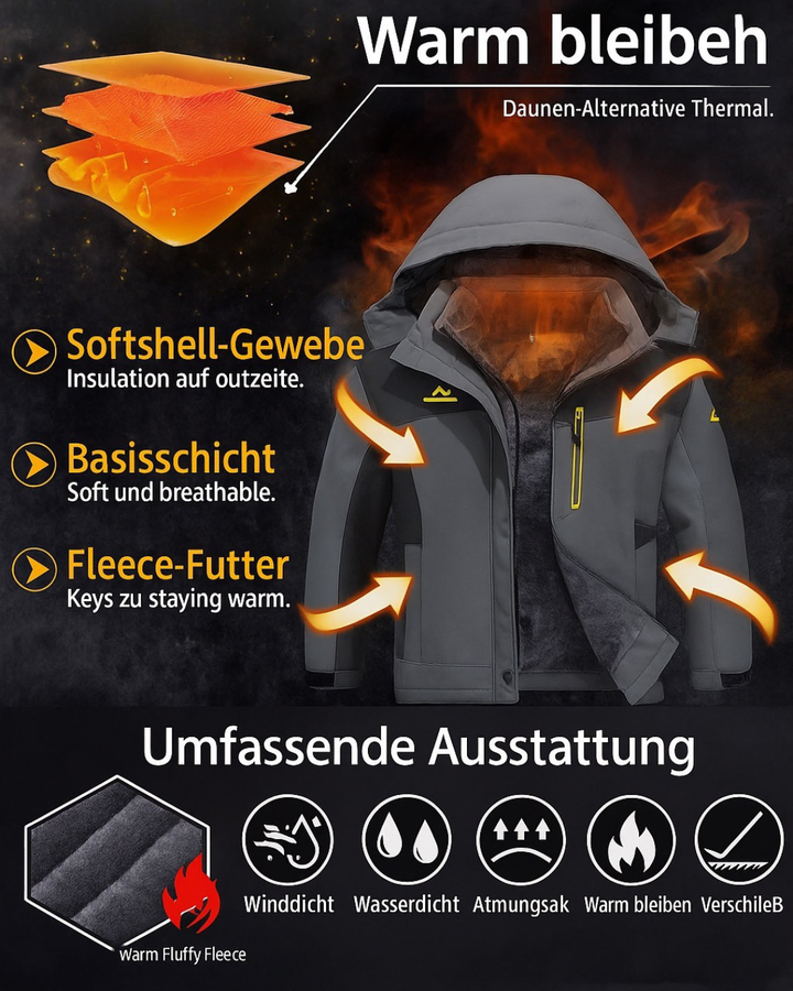 Severin | Premium-Winterjacke mit weichem Innenfutter