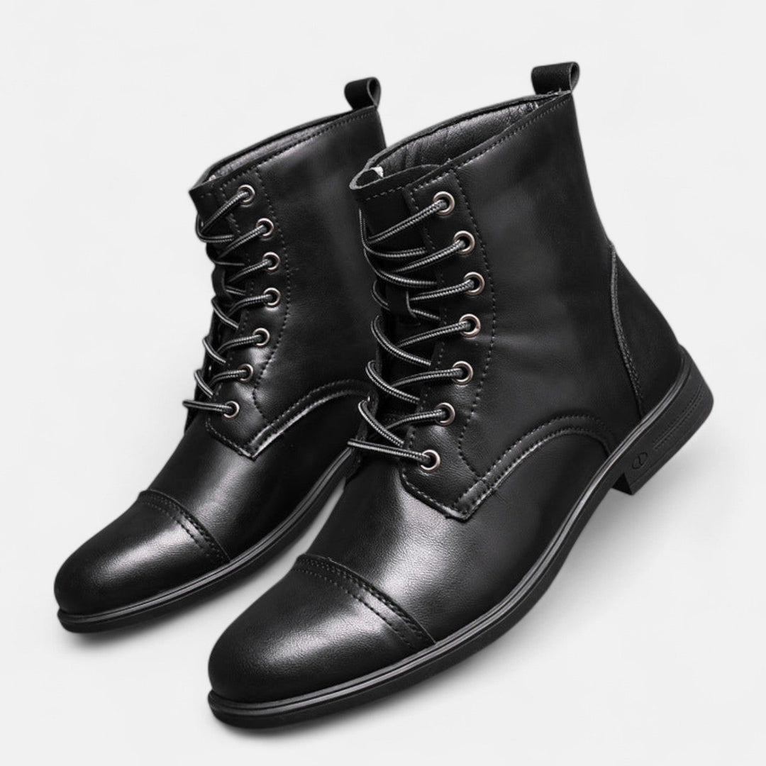Elias | Stilvolle Herrenstiefel aus Kunstleder