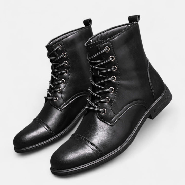 Elias | Stilvolle Herrenstiefel aus Kunstleder