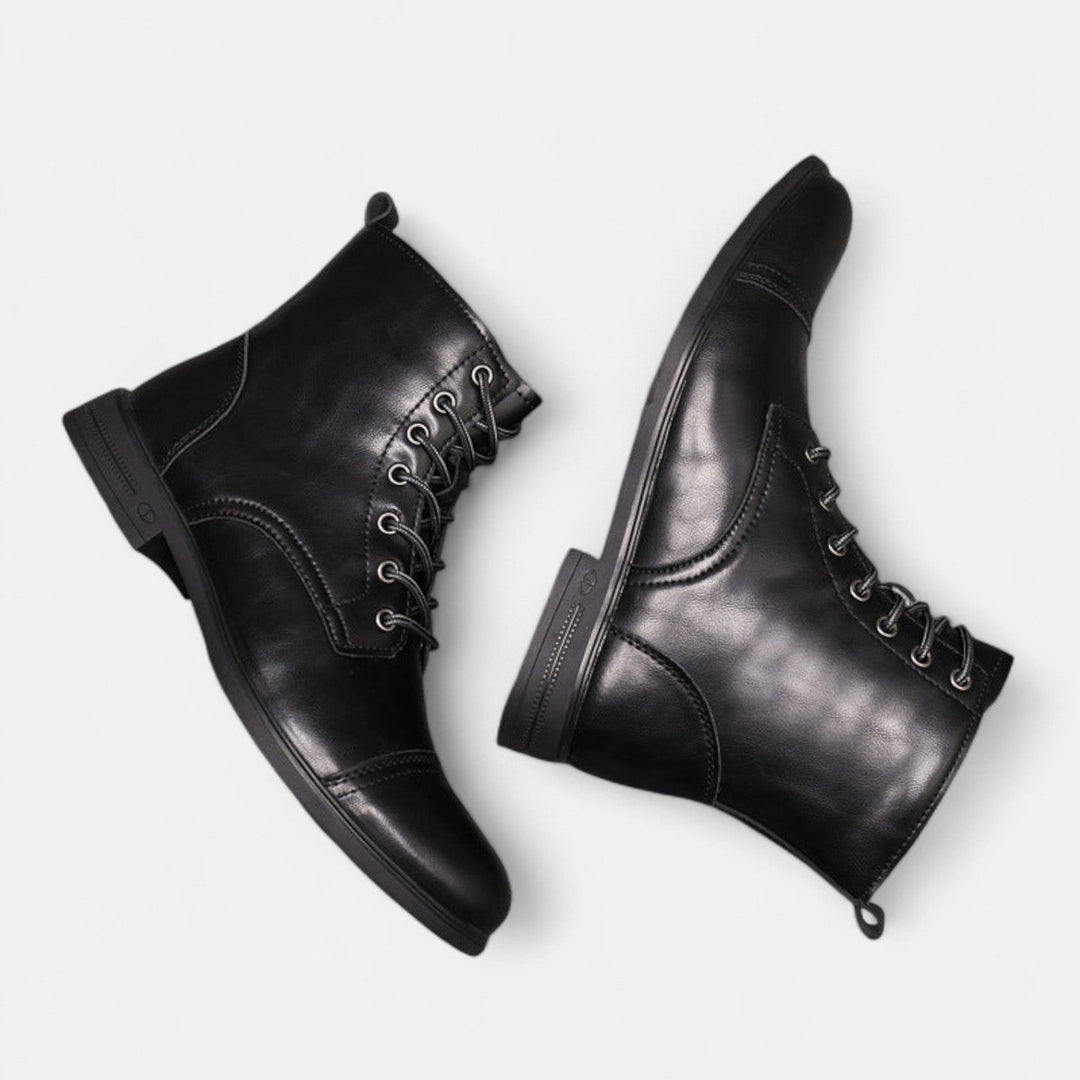 Elias | Stilvolle Herrenstiefel aus Kunstleder