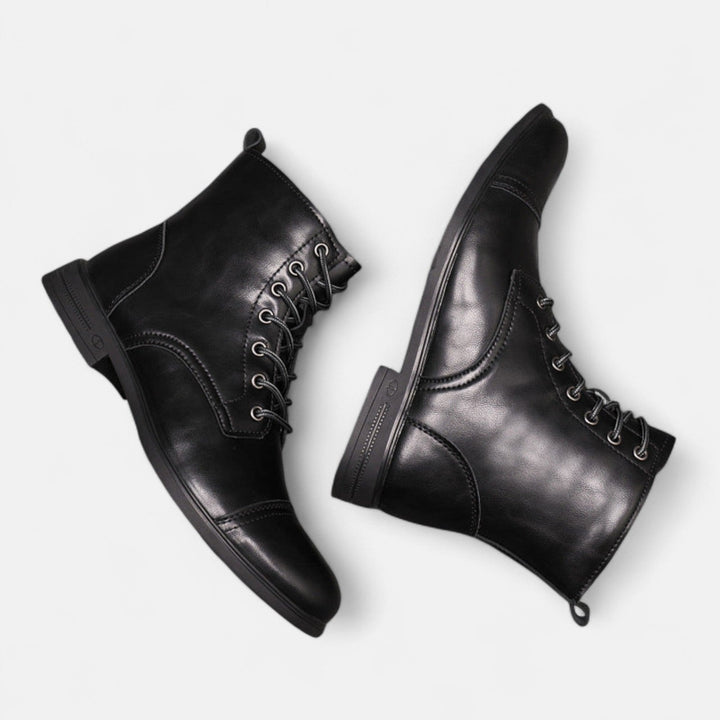 Elias | Stilvolle Herrenstiefel aus Kunstleder
