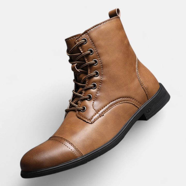 Elias | Stilvolle Herrenstiefel aus Kunstleder