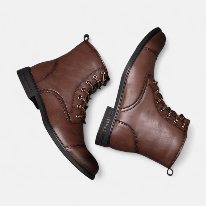 Elias | Stilvolle Herrenstiefel aus Kunstleder