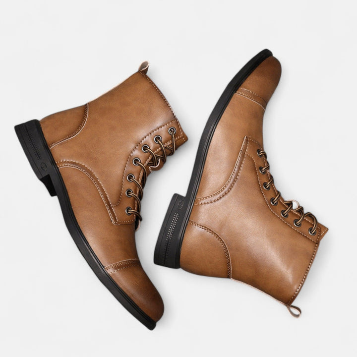 Elias | Stilvolle Herrenstiefel aus Kunstleder