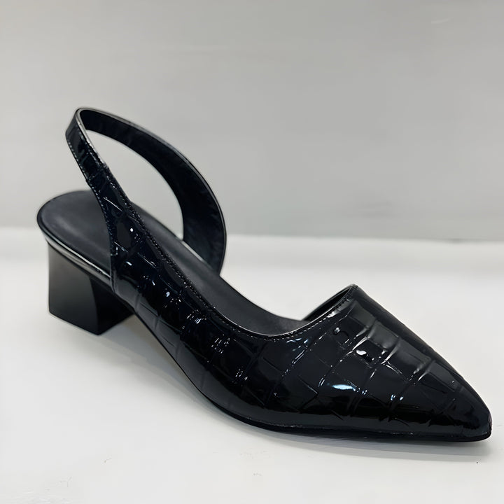 Elisa | Pumps mit Absatz und breiter Spitze