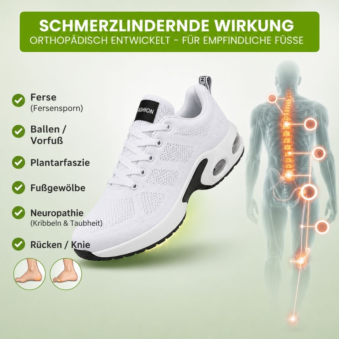 OrthoCare Komfortschuhe - Schmerzlindernde Komfortschuh  | Rutschfest & Federleicht