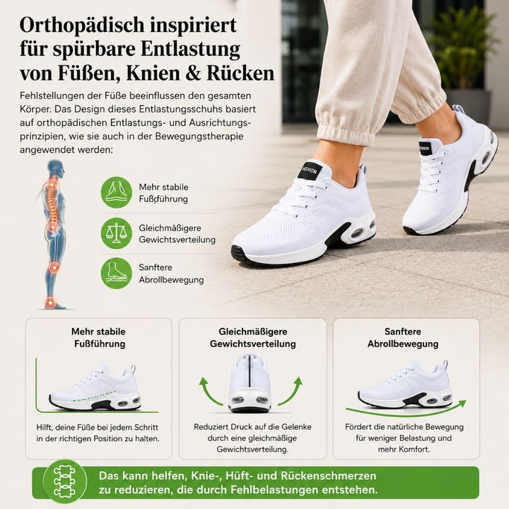 OrthoCare Komfortschuhe - Schmerzlindernde Komfortschuh  | Rutschfest & Federleicht