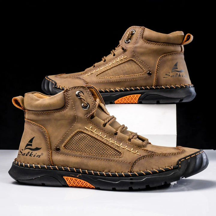 Leon | St. Moritz Leder High-Top Sneaker