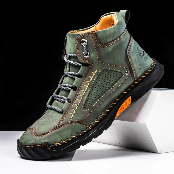 Leon | St. Moritz Leder High-Top Sneaker