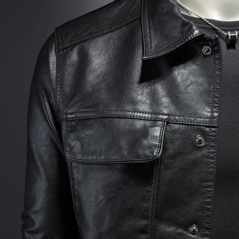 Leder Rider Jacke
