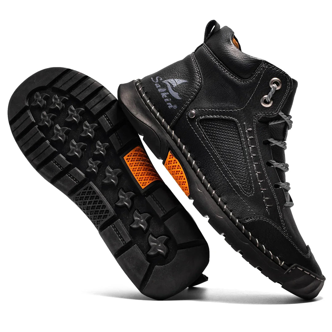 Leon | St. Moritz Leder High-Top Sneaker