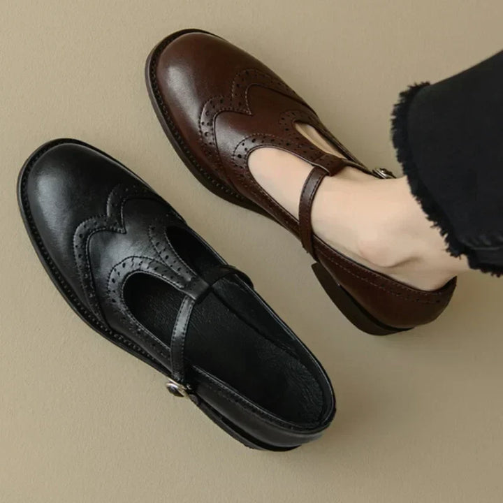 Sarah | Elegante Mary Jane mit T-Riemen