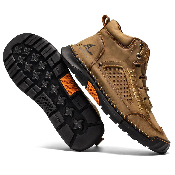 Leon | St. Moritz Leder High-Top Sneaker