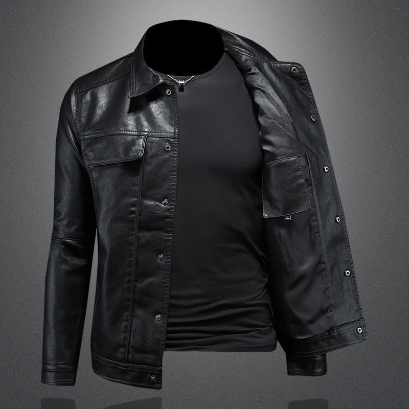 Leder Rider Jacke