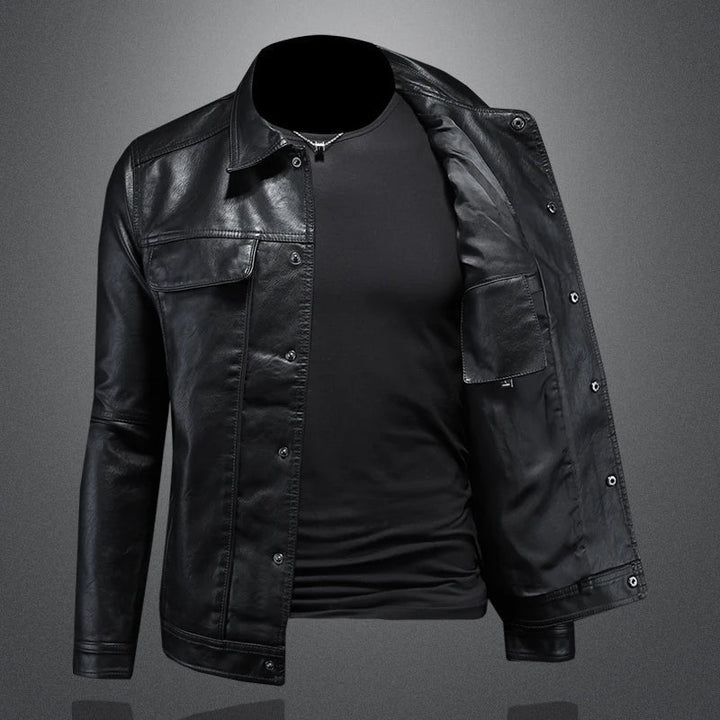 Leder Rider Jacke