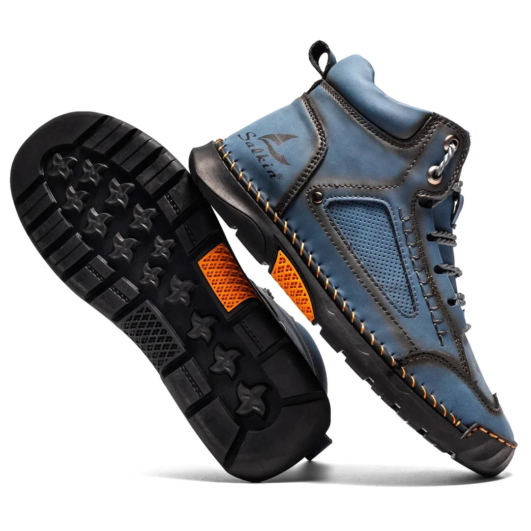 Leon | St. Moritz Leder High-Top Sneaker