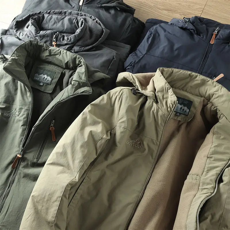 Thermische Winterjacke