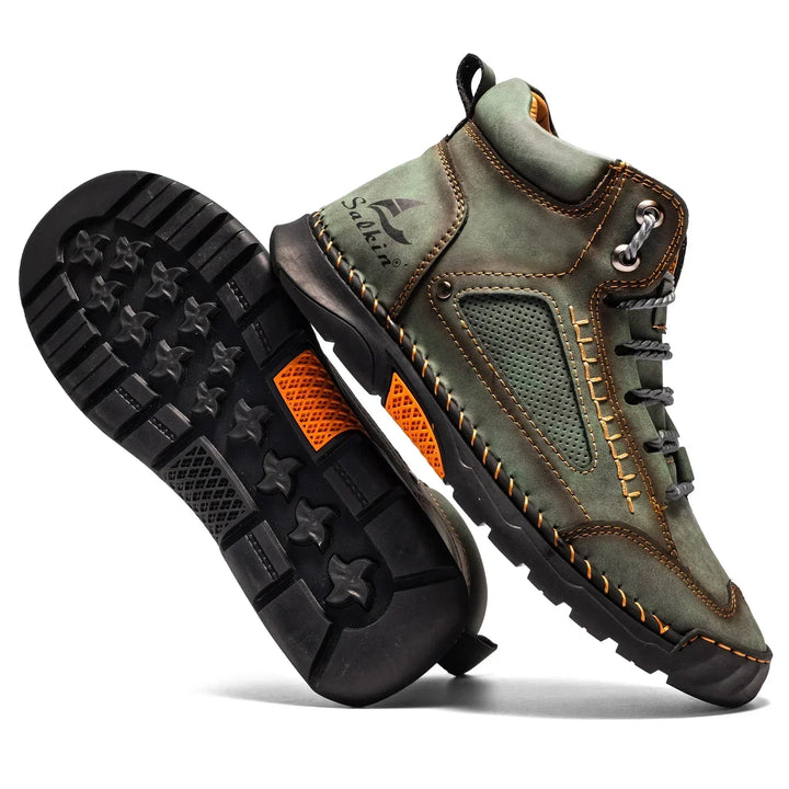 Leon | St. Moritz Leder High-Top Sneaker