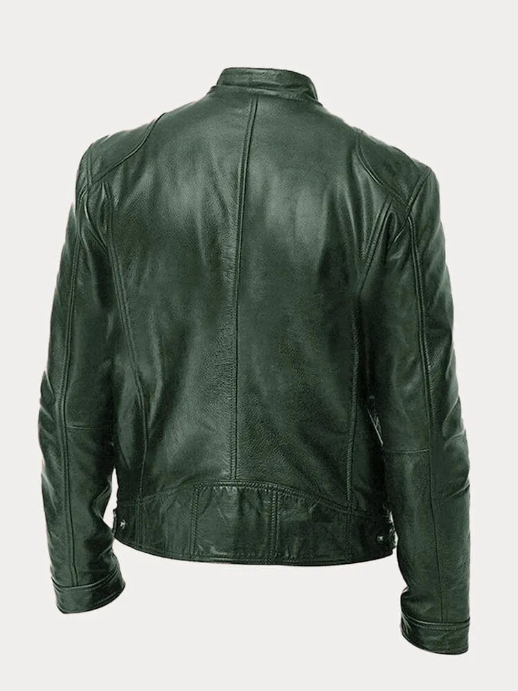 Lederjacke