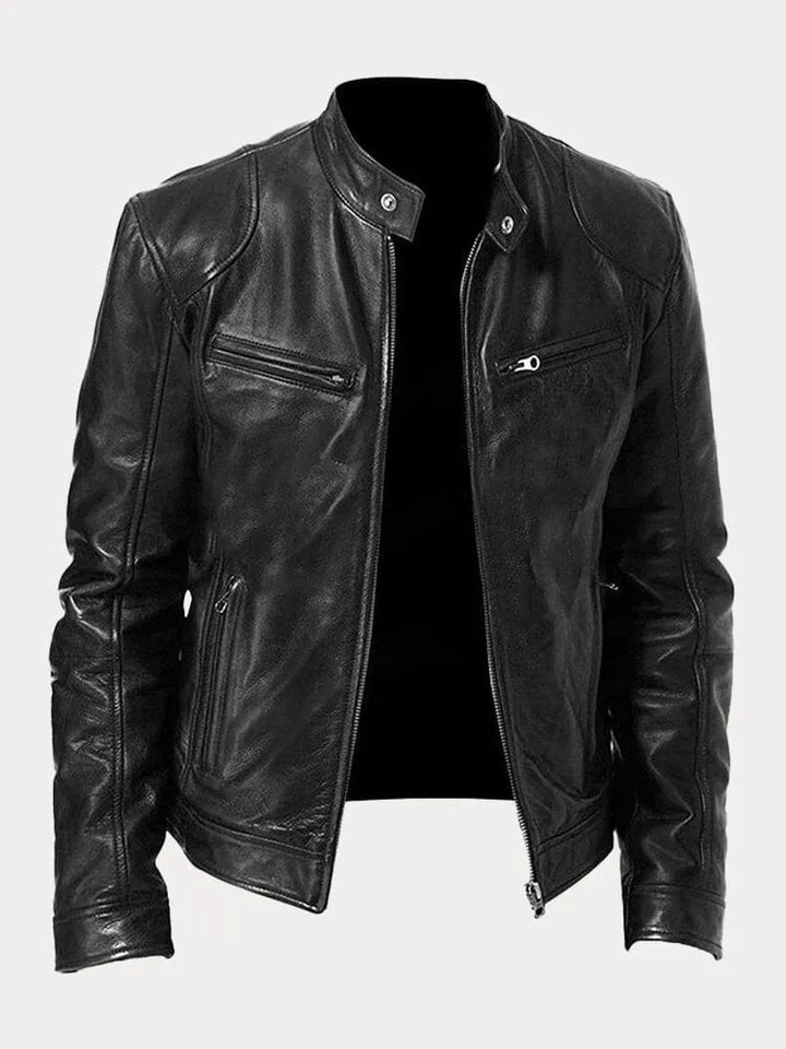 Lederjacke