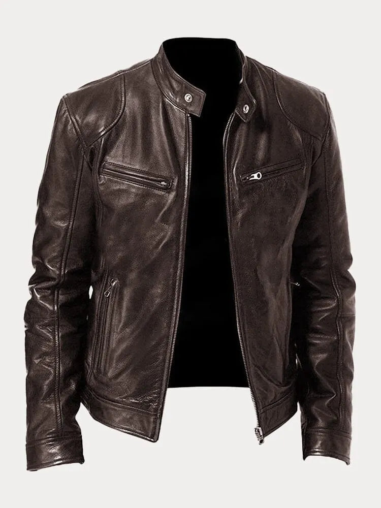 Lederjacke