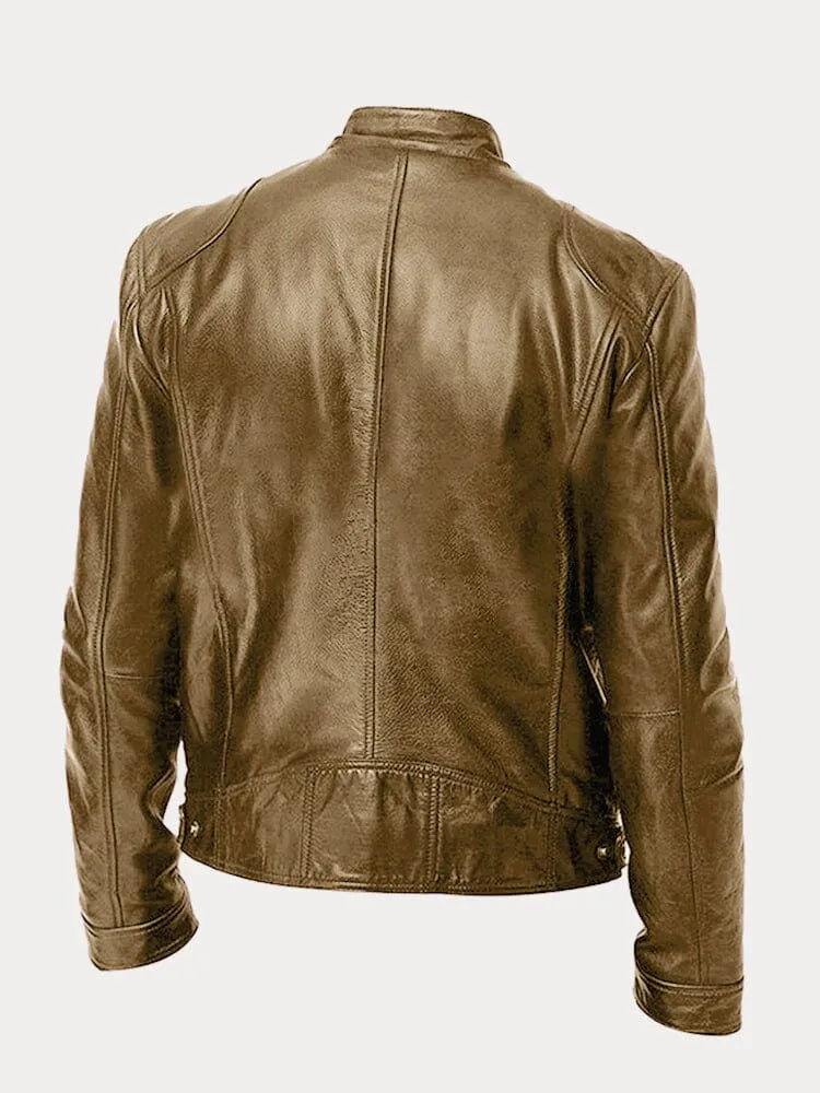 Lederjacke
