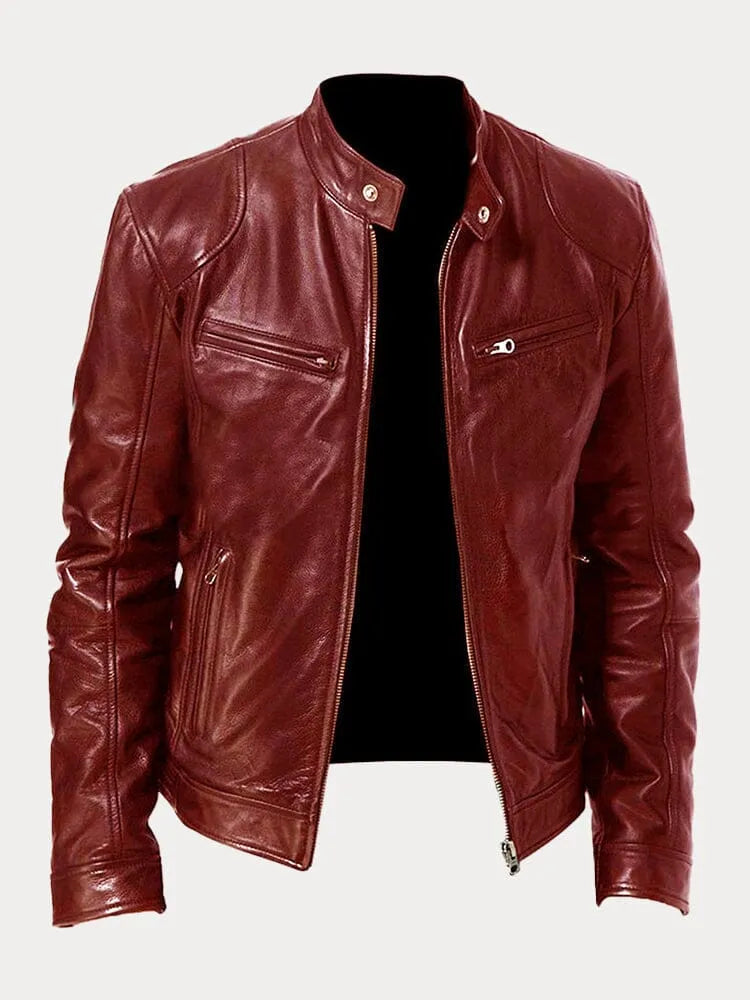 Lederjacke