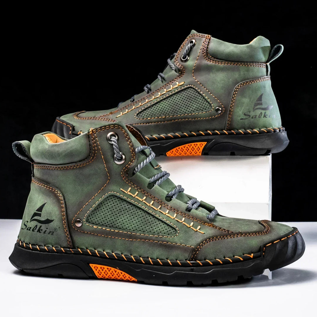 Leon | St. Moritz Leder High-Top Sneaker