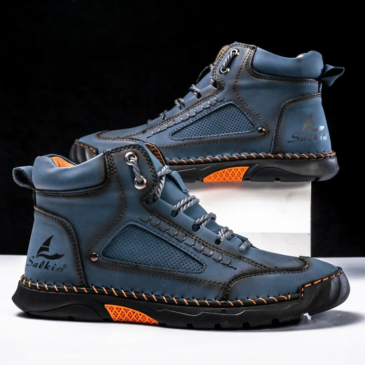 Leon | St. Moritz Leder High-Top Sneaker
