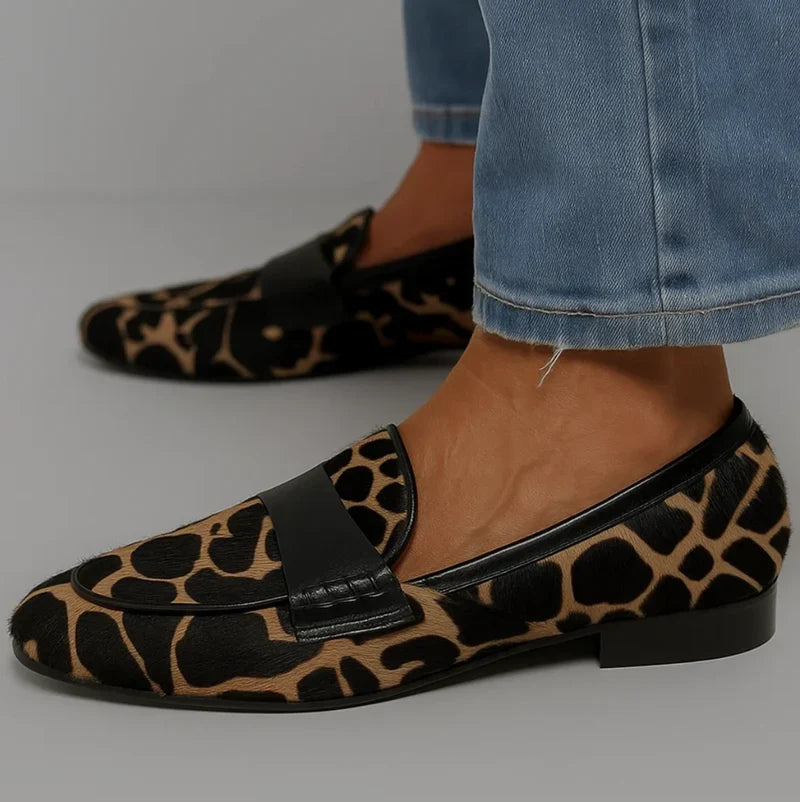 Sofia | Elegante Leoparden-Mokassins