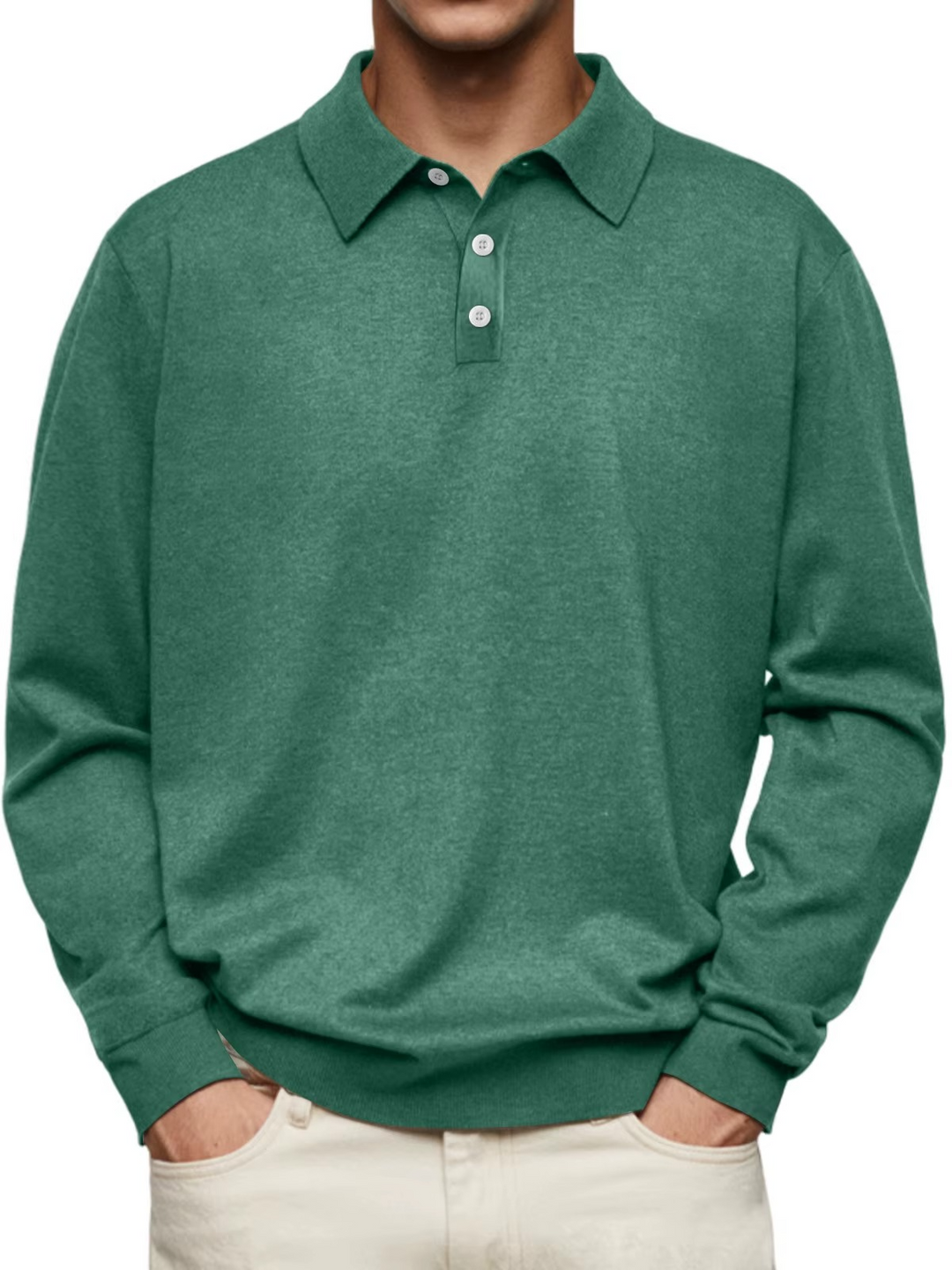 Laurin – Langarm-Poloshirt