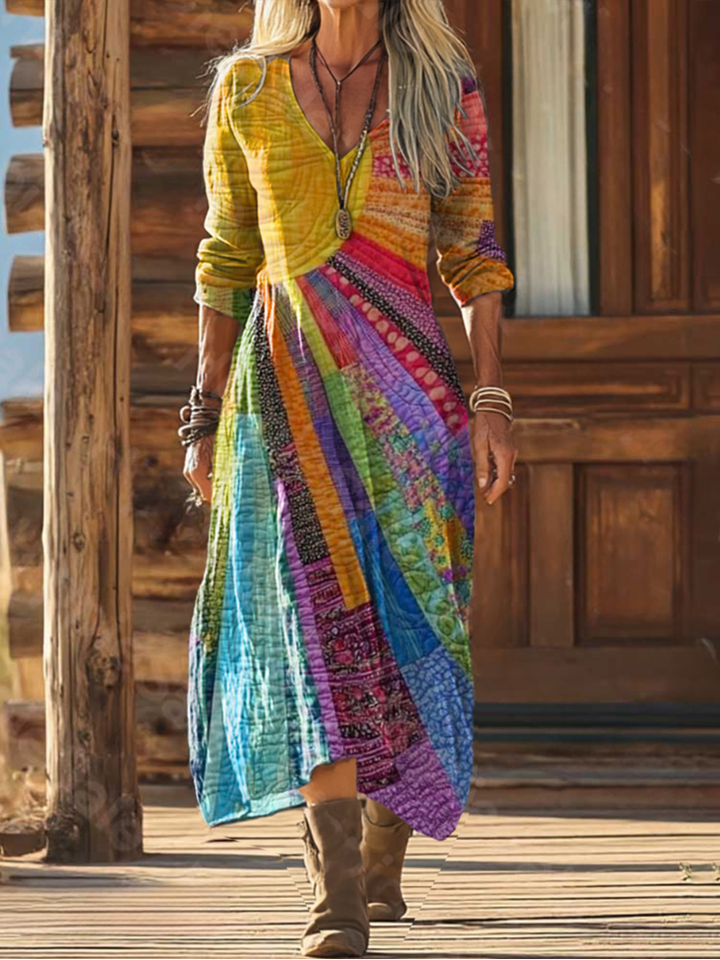 Luna | Boho-Kleid mit sommerlichem Design