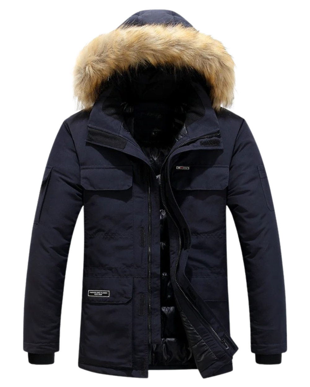 Elegante Herren Winterjacke