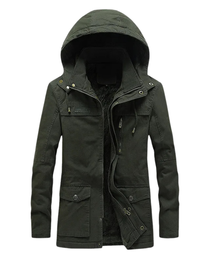 Elegante winddichte Winterjacke