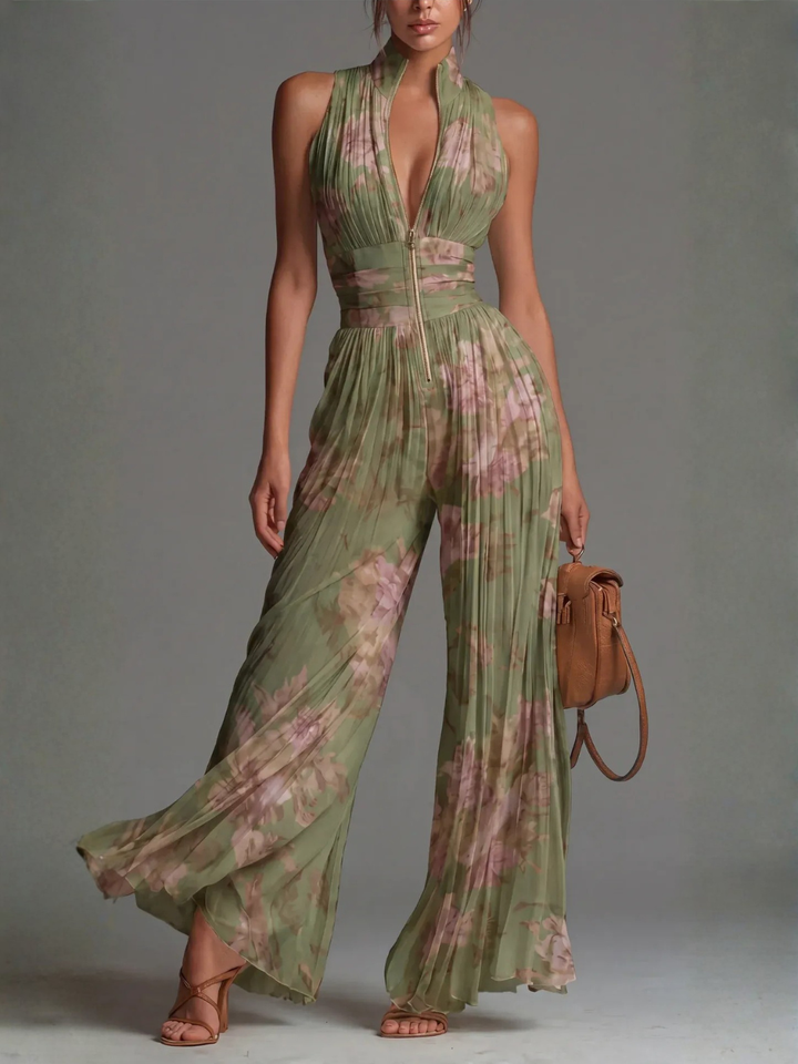 LAURA™ - ELEGANTER PLISSEE-JUMPSUIT