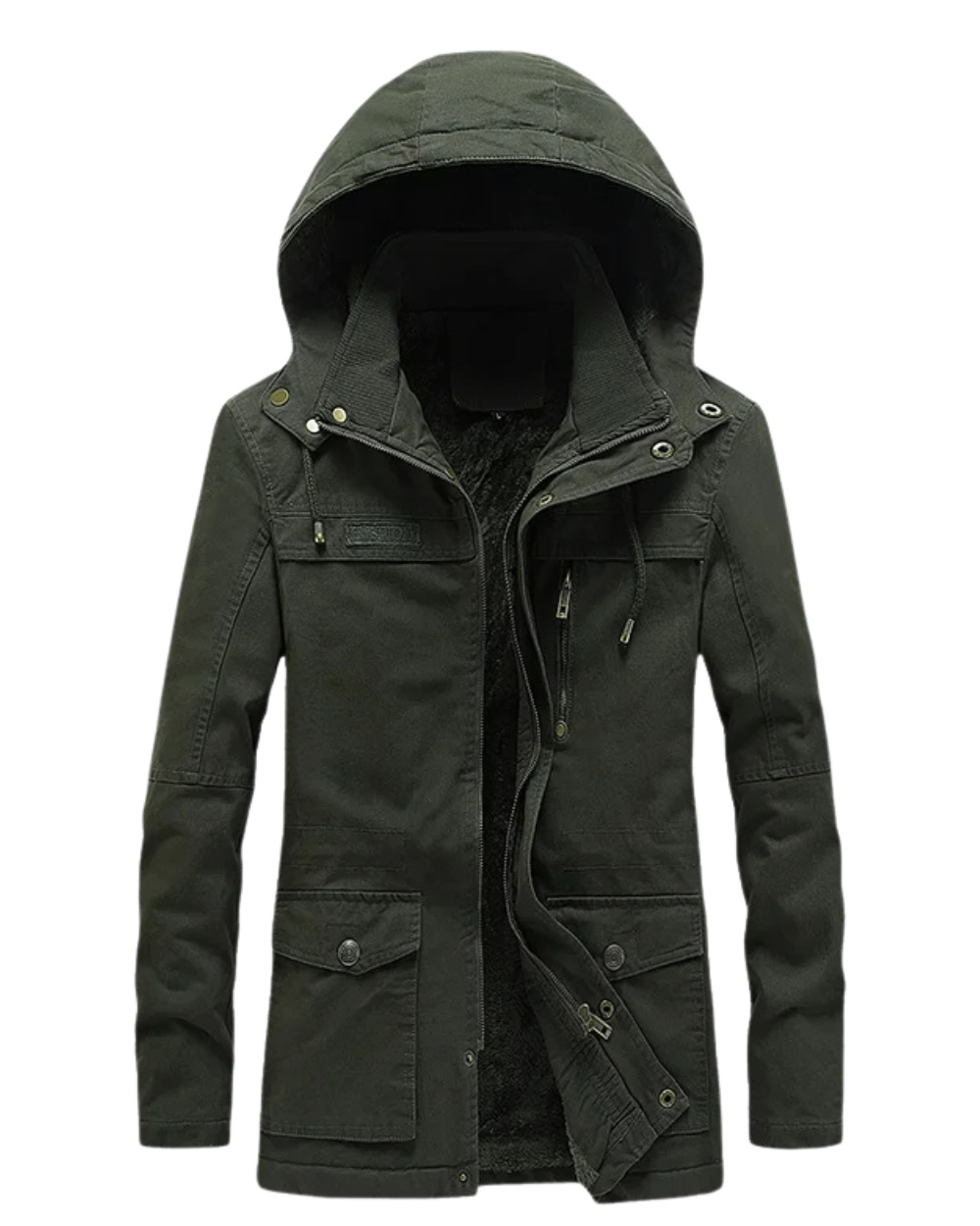 Legere Baumwoll-Winterjacke