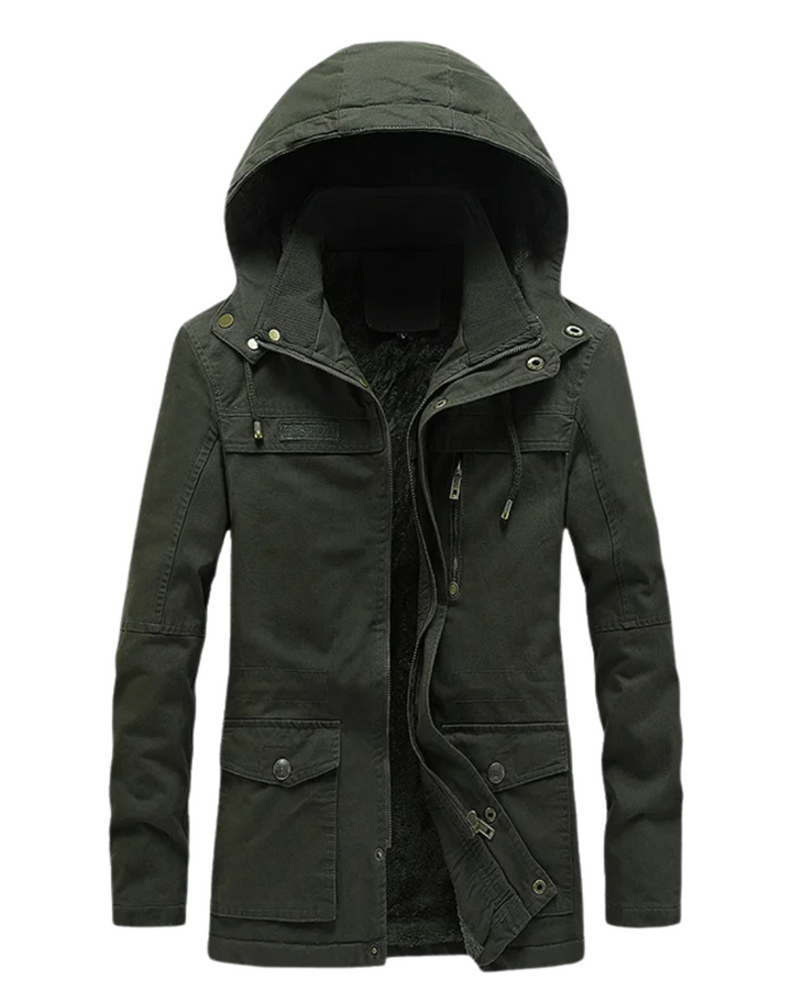 Legere Baumwoll-Winterjacke