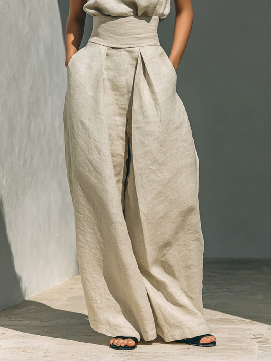 LENORA™ - SOMMERSET AUS BAUMWOLL-LEINEN-MIX