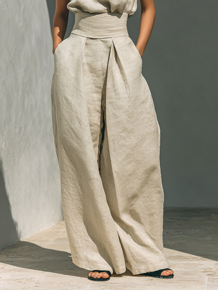 LENORA™ - SOMMERSET AUS BAUMWOLL-LEINEN-MIX